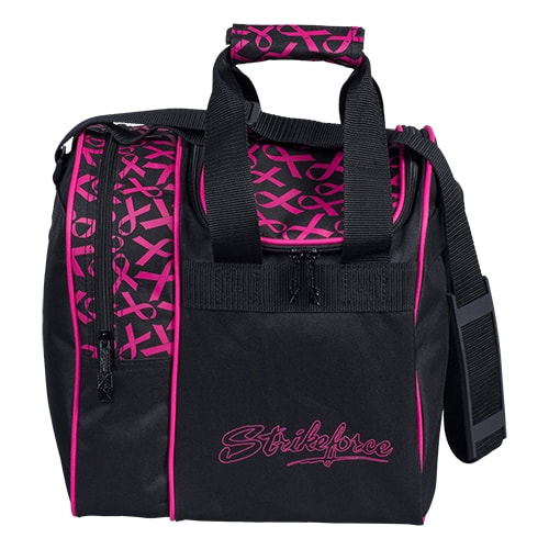 KR Rook Single Tote Bowling Bag - Pink Ribbon