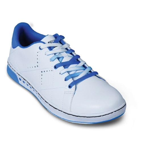 KR Gem White/Blue Youth Bowling Shoes - AboveALLBowling.com
