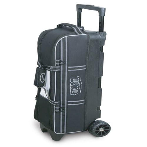 Storm 3-Ball In Line Triple Tote Roller Bowling Bag Black ...
